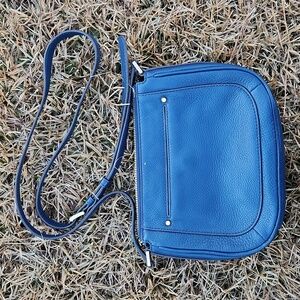MK Julia Leather Messenger Bag